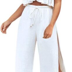 Jumpsuit Été femme, 2 pièces à col V profond Jumpsuit Été femme, 2 pièces à col V profond
