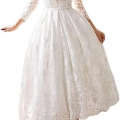 Robe De Soirée Blanche Dentelle Robe De Soirée Blanche Dentelle