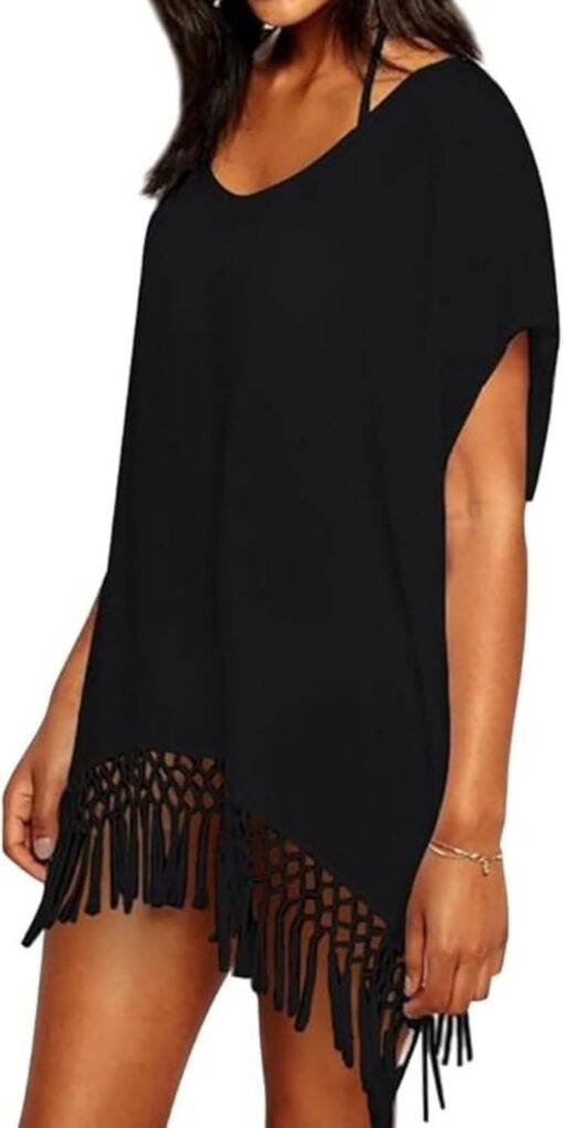 Robe De Plage Blanche Boheme