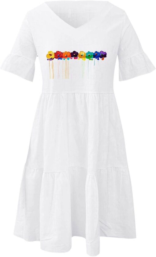Robe Blanche Été – Image 5
