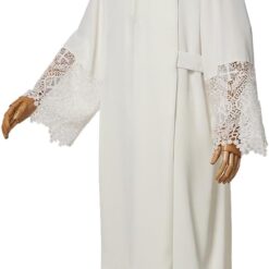 Robe Longue Blanche Dentelle image 14 | Soirée Blanche