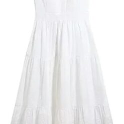 Robe Dentelle Blanche Patineuse image 8 | Soirée Blanche