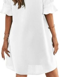 Robe Blanche Longue Broderie image 14 | Soirée Blanche Robe Blanche Longue Broderie image 13 | Soirée Blanche