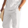 Ensemble d&rsquo;été détendu 2 pièces Homme