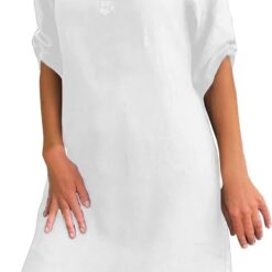 Robe Courte Blanche Manche Longue Robe Courte Blanche Manche Longue
