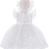 Robe Blanche Baptême Bébé Fille