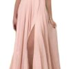 Robe De Soirée Rose Et Blanche