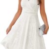 Robe De Mariée Courte Chic Blanche