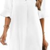 Robe Blanche Longue Broderie