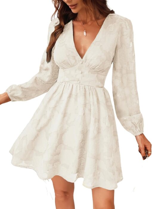 Robe de Cocktail Dentelle Floral