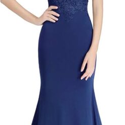 Robe De Sirène Formelle Avec Broderies Robe De Sirène Formelle Avec Broderies