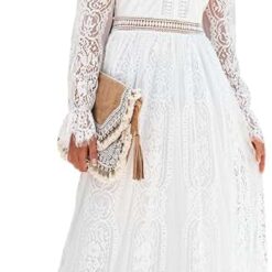 Robe de mariée à encolure bateau en dentelle Robe de mariée à encolure bateau en dentelle