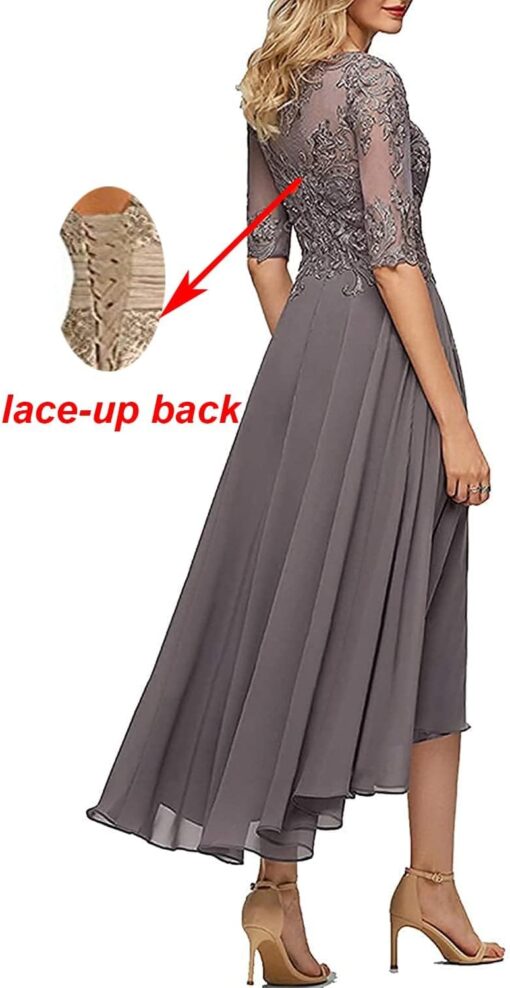 Robe Manche Longue Dentelle Blanche – Image 4