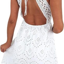 Robe Coton Dentelle Blanche image 9 | Soirée Blanche