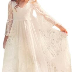Robe Blanche Dentelle Pour Fillette Robe Blanche Dentelle Pour Fillette