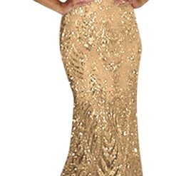 Robe De Soirée Dorée Et Blanche Robe De Soirée Dorée Et Blanche