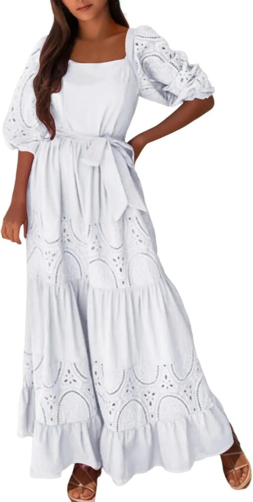 Robe Blanche Été