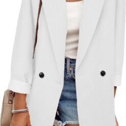 Veste de Bureau Blanche pour Femmes Veste de Bureau Blanche pour Femmes