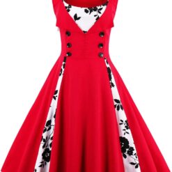 Robe Cocktail Rouge Et Blanche Robe Cocktail Rouge Et Blanche