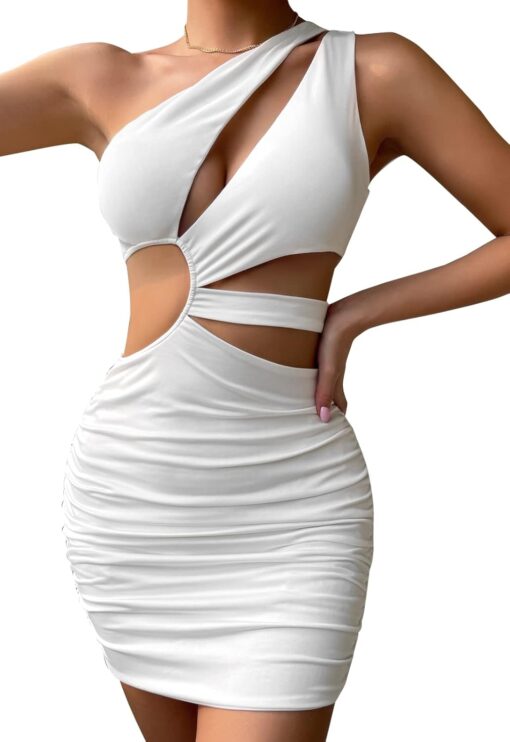 Robe De Soirée Blanche Courte – Image 2