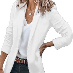 Veste de Bureau Simple pour Femmes Veste de Bureau Simple pour Femmes