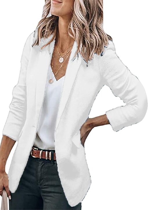 Veste de Bureau Simple pour Femmes