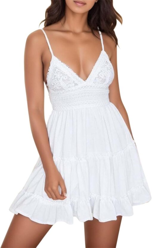 Robe Blanche De Soirée Courte
