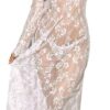 Robe De Nuit Dentelle Blanche