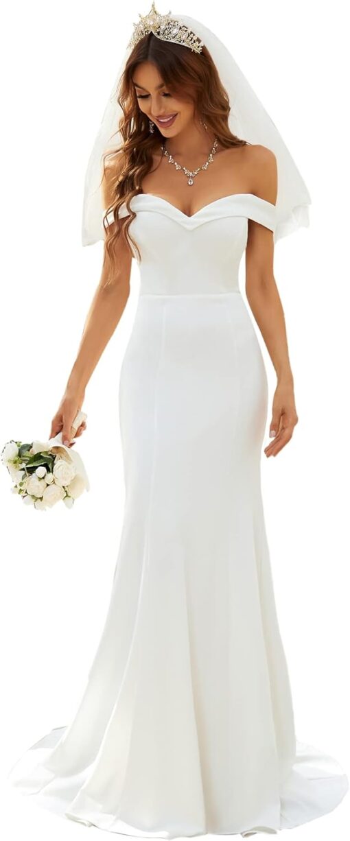 Robe De Soirée Mariage Blanche