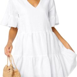 Robe En Coton Soirée Miniature image 12 | Soirée Blanche