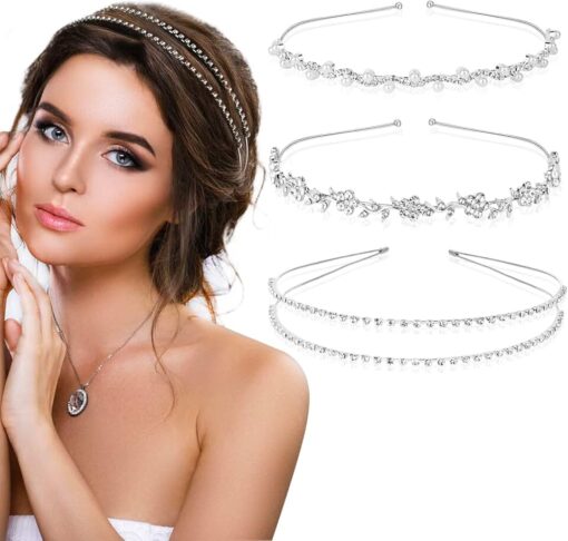 Serre Tête Mariage Strass