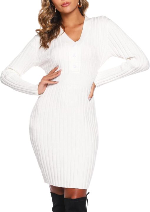 Robe Pull Blanche – Image 2