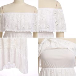 Robe Cocktail Dentelle Blanche image 16 | Soirée Blanche