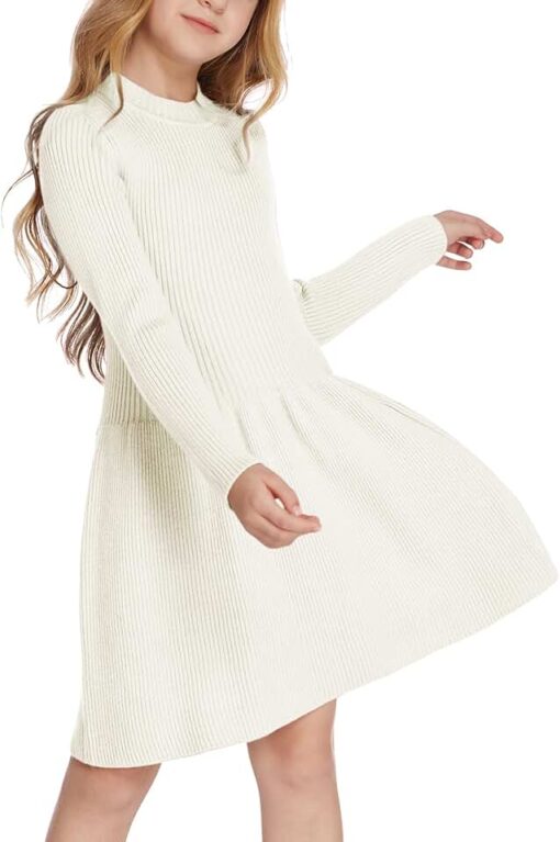 Robe Blanche Pour Fille