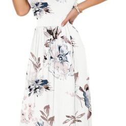 Robe Blanche Manches Longues image 9 | Soirée Blanche Robe Blanche Manches Longues image 8 | Soirée Blanche