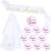 Voile De Mariée Court A Perles