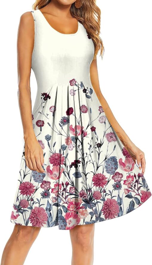 Robe Blanche Mousseline Courte – Image 2