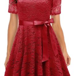 Robe De Cocktail Blanche Et Rouge Robe De Cocktail Blanche Et Rouge