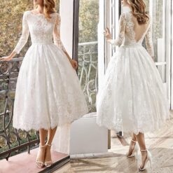 Robe De Soirée Blanche Dentelle image 12 | Soirée Blanche