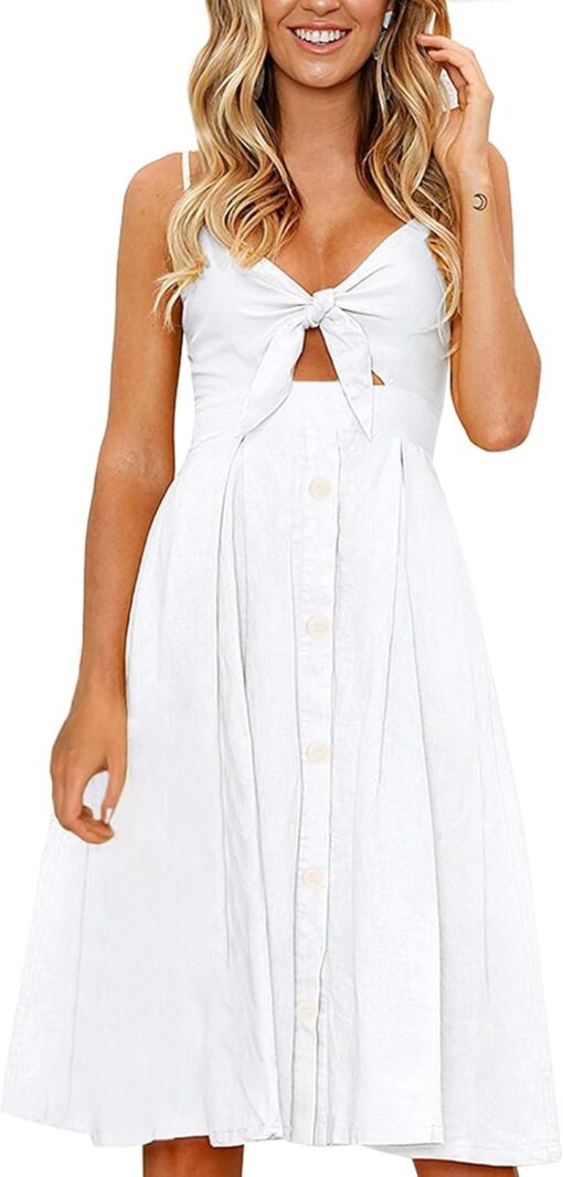 Robe Blanche Été – Image 2