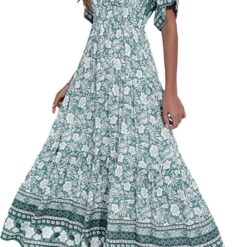 Robe d’Ete de Cuisine Longue Maxi de Lady Robe d’Ete de Cuisine Longue Maxi de Lady