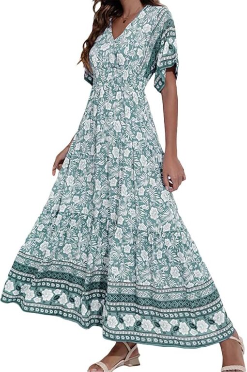 Robe d'Ete de Cuisine Longue Maxi de Lady