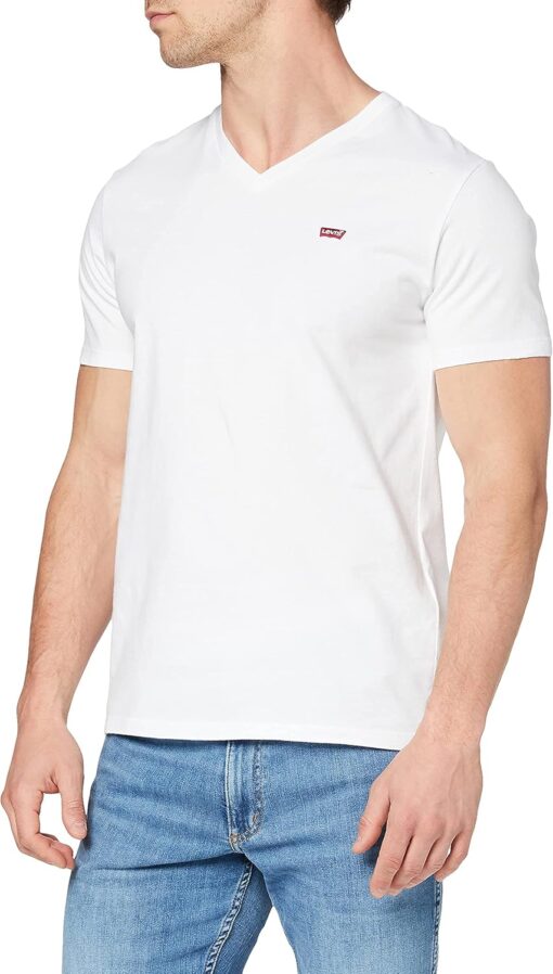 Le T-Shirt Classique Levi's Homme V-Neck Original – Image 2