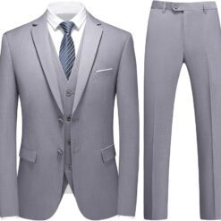 Ensemble De Costume Blanc Tissé Décontracté Et À La Mode Pour Homme Ensemble De Costume Blanc Tissé Décontracté Et À La Mode Pour Homme
