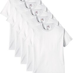 T-Shirts à Coton Lourd Fruit of the Loom Homme (Pack de 5) T-Shirts à Coton Lourd Fruit of the Loom Homme (Pack de 5)