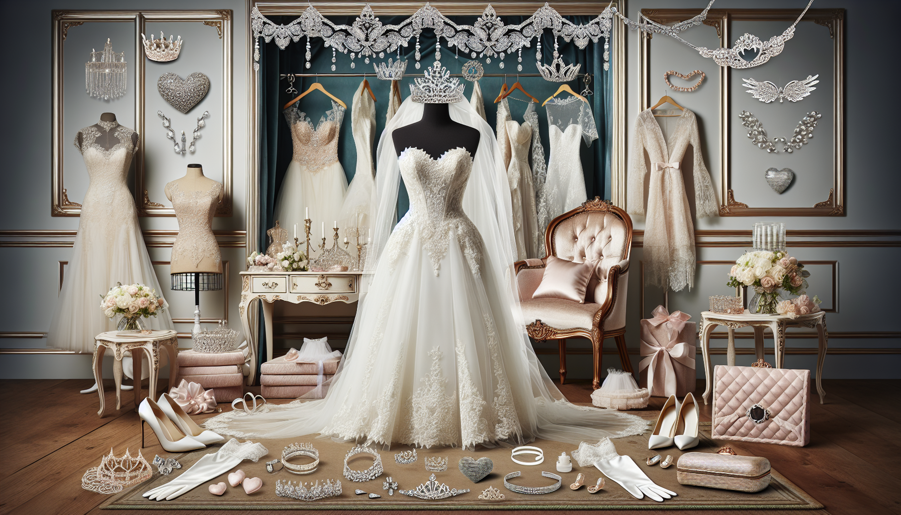 Comment accessoiriser votre robe de mariée