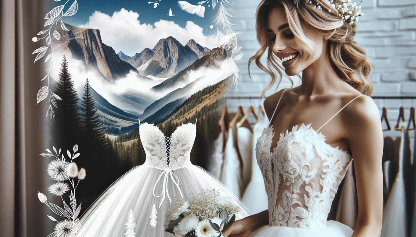 Robes de mariée pour les mariages à la montagne