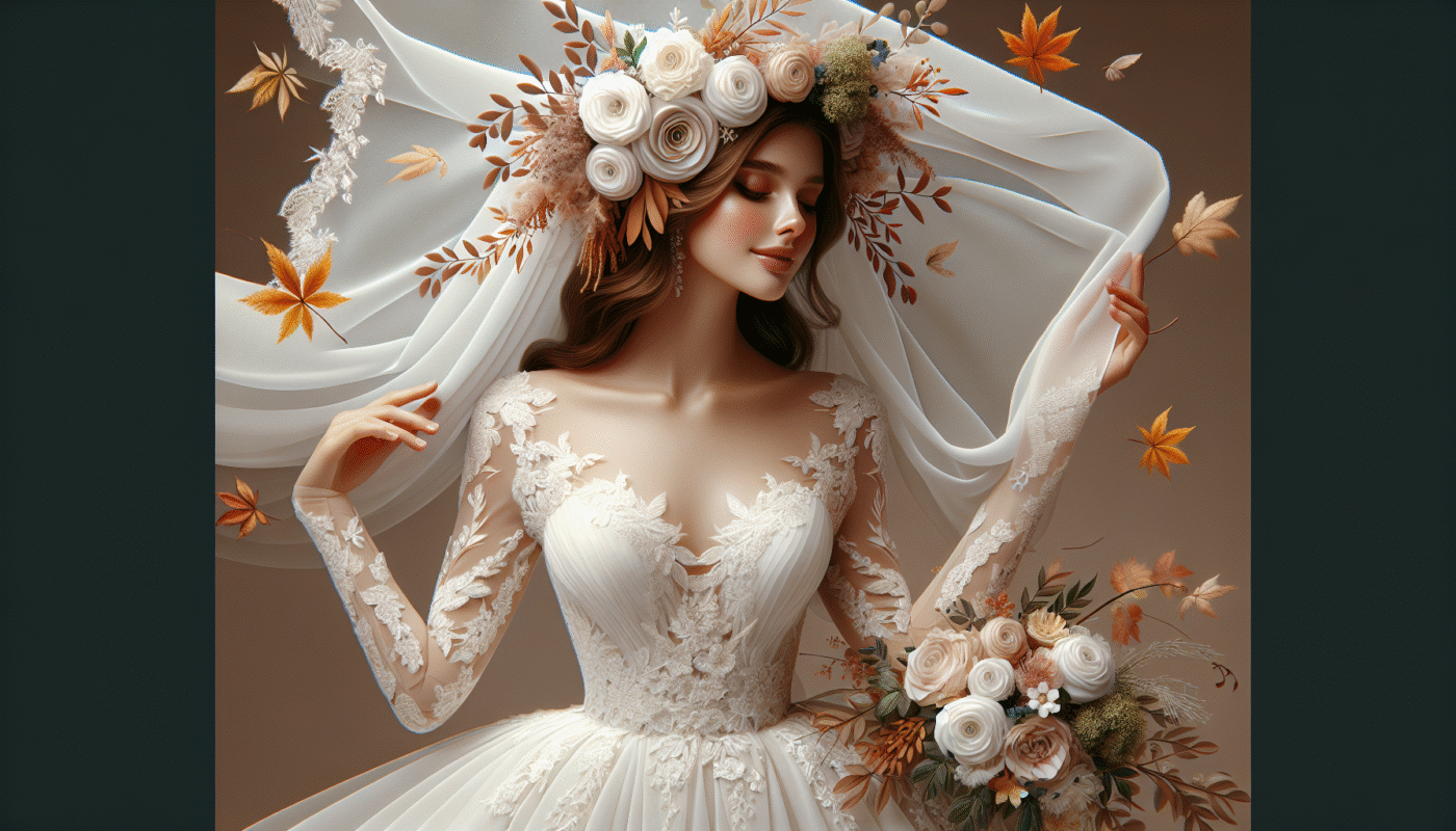 Robes de mariée pour les mariages en automne
