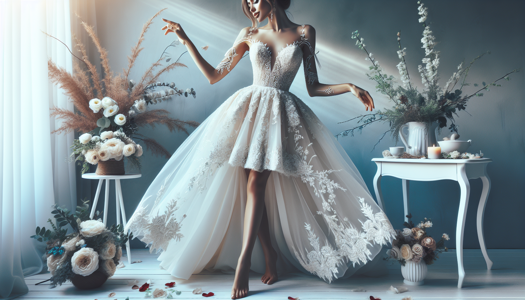 Robes de mariée pour les mariages en été