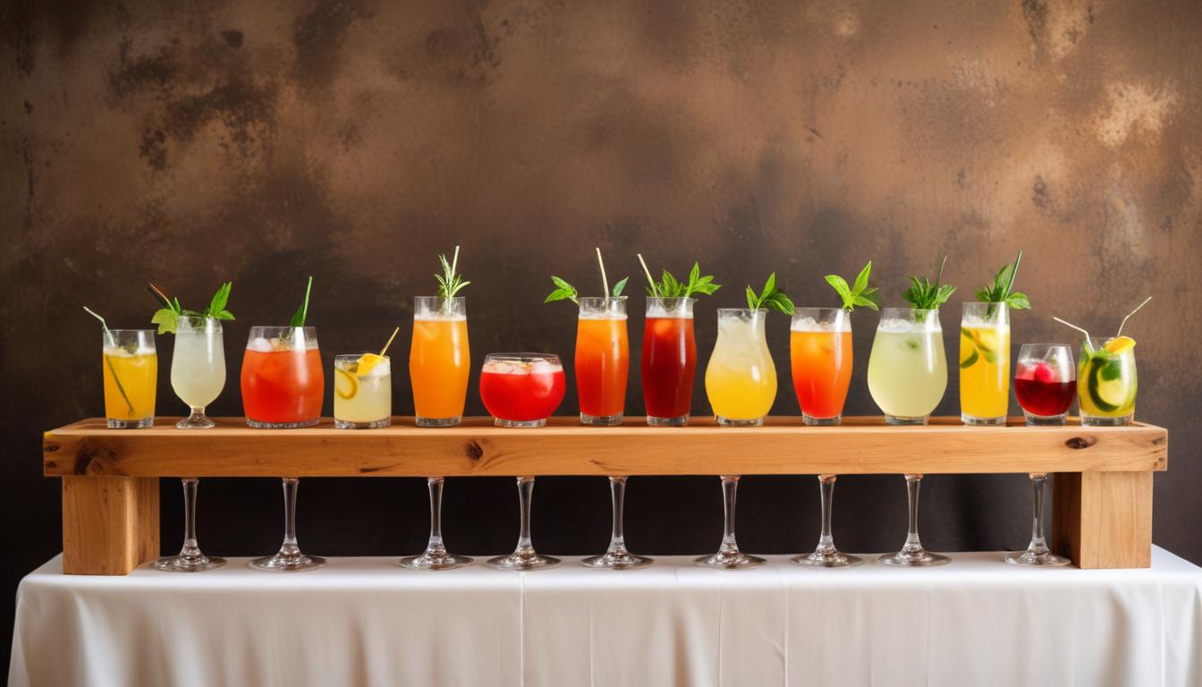 Bar à Cocktails : Idées de Boissons Originales pour Votre Mariage